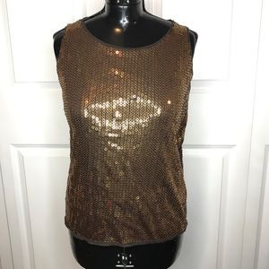Tory Burch Sequin Tank Top